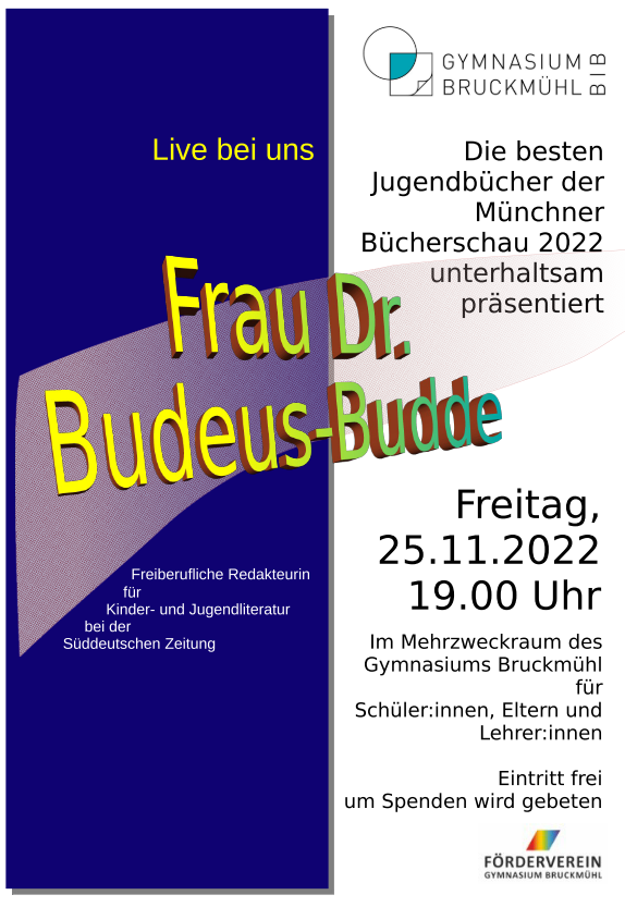 Plakat Budde Herbst 2022